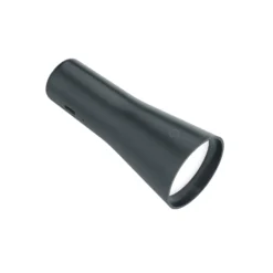 LED ladattava pöytävalaisin Maxi, musta, metalli, himmennettävä, 36 cm