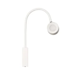 LED ladattava seinävalaisin Magnetics flex, valkoinen, himmennettävä,