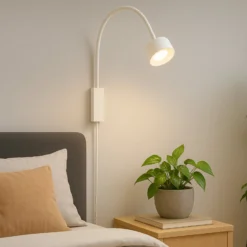 LED ladattava seinävalaisin Magnetics flex, valkoinen, himmennettävä,