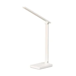 LED ladattava toimistopöytävalaisin Ole, valkoinen, sensori,