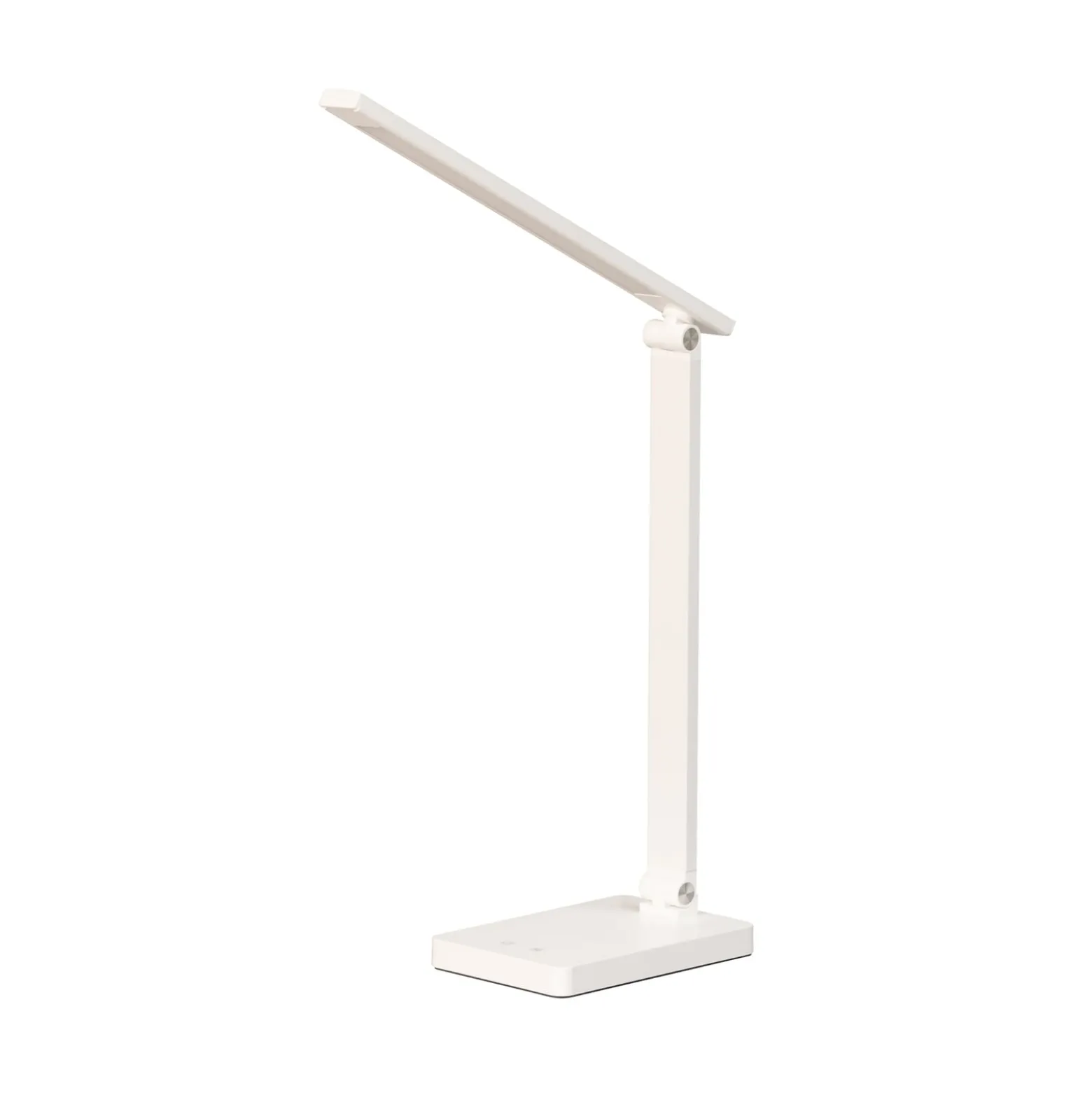 LED ladattava toimistopöytävalaisin Ole, valkoinen, sensori,