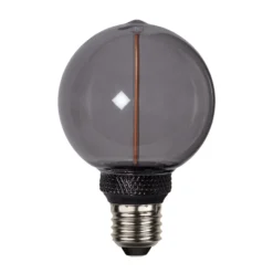 LED-lamppu DecoLED One G80 E27 2W musta 1800K 3-vaiheisesti