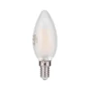 LED-lamppu E14 C35, matta, 2W, 2700 K, 180 lm, himmennettävä