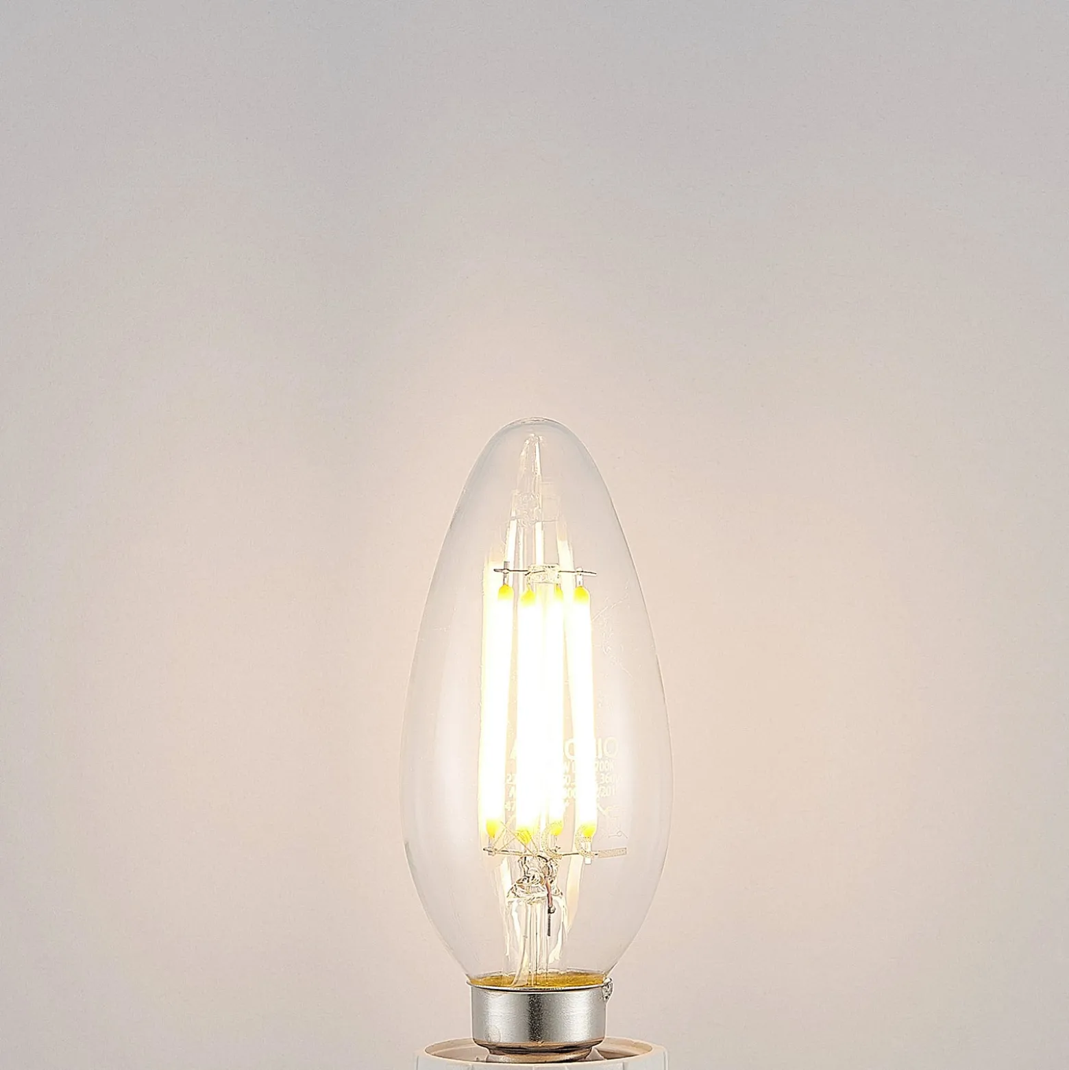 LED-lamppu E14 Filament 4W 2700K 3-portainen himmennettävä