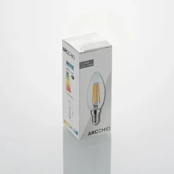 LED-lamppu E14 Filament 4W 2700K 3-portainen himmennettävä