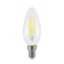 LED-lamppu E14 Filament 4W 2700K 3-portainen himmennettävä