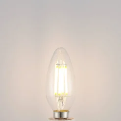 LED-lamppu E14 Filament 4W 2700K 3-portainen himmennettävä