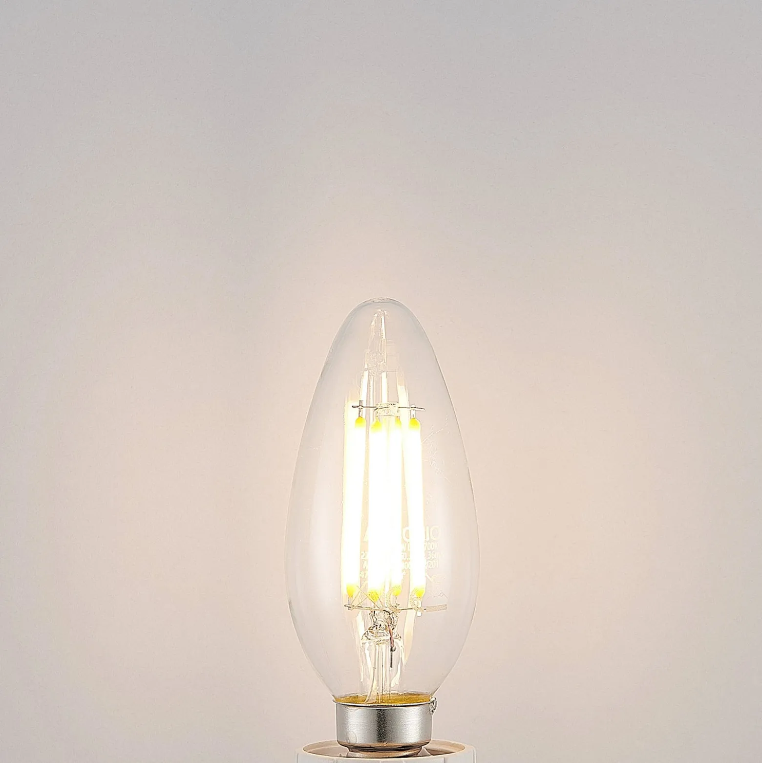 LED-lamppu E14 Filament 4W 2700K 3-portainen himmennettävä
