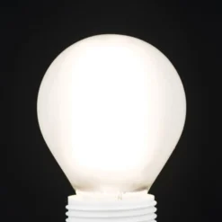 LED-lamppu, E27 G45, matta, 6W, 827, 720 lm, himmennettävä