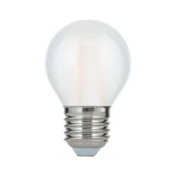 LED-lamppu, E27 G45, matta, 6W, 827, 720 lm, himmennettävä