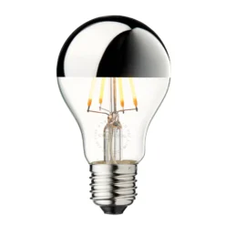 LED-lamppu E27, hopeinen heijastin, 3,6 W, 2 700 K, himmennettävä