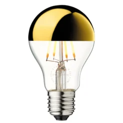 LED-lamppu E27, kultainen heijastin, 3,6 W, 2 700 K, himmennettävä