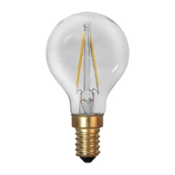 LED-lamppu E14 P45 hehkulamppu 1,5 W 2 100 K 120 lumenia