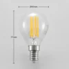 LED-lamppu E14 P45, 4W, kirkas, 2700K, himmennettävä, 2 kpl, sarja 2 kpl