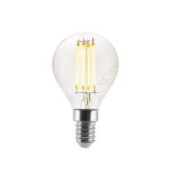 LED-lamppu E14 P45, 4W, kirkas, 2700K, himmennettävä, 2 kpl, sarja 2 kpl