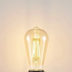 LED-lamppu E27 ST64 6,5 W 2 500 K keltainen 3-portainen himmennnin