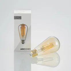 LED-lamppu E27 ST64 6,5 W 2 500 K keltainen 3-portainen himmennnin