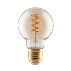 LED-lamppu E27 4W G60 2,000K hehkulanka keltainen himmennettävä