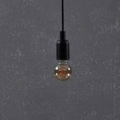 LED-lamppu E27 4W G60 2,000K hehkulanka keltainen himmennettävä