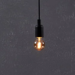 LED-lamppu E27 4W G60 2,000K hehkulanka keltainen himmennettävä