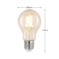 LED-lamppu E27 4W 2.700K filamentti kirkas 3kpl