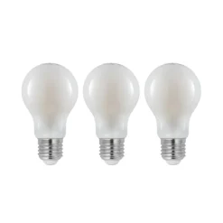 LED-lamppu E27 6W 2700K himmennettävä, opaali, 3x