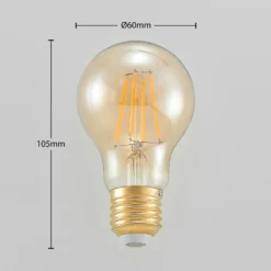 LED-lamppu E27 6,5W 825 meripihka 2x