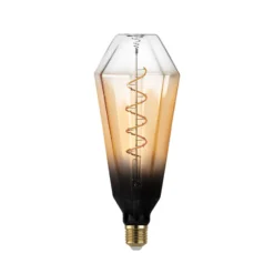 LED-lamppu E27 4W T100 1,700K Hehkulanka hiekka himmeä