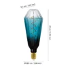 LED-lamppu E27 4W T100 2,000K hehkulanka sininen himmeä