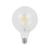 LED-lamppu G125 E27, 8 W, 2 700 K, kirkas hehkulanka, himmennettävä