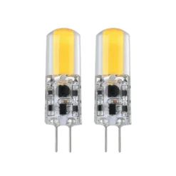 LED-lamppu G4 1.8W, lämmin valkoinen, 2 kpl pakkaus