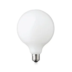LED-lamppu, pallomainen, E27, halkaisija 12,5 cm, matta, 5 W, 2 200 K
