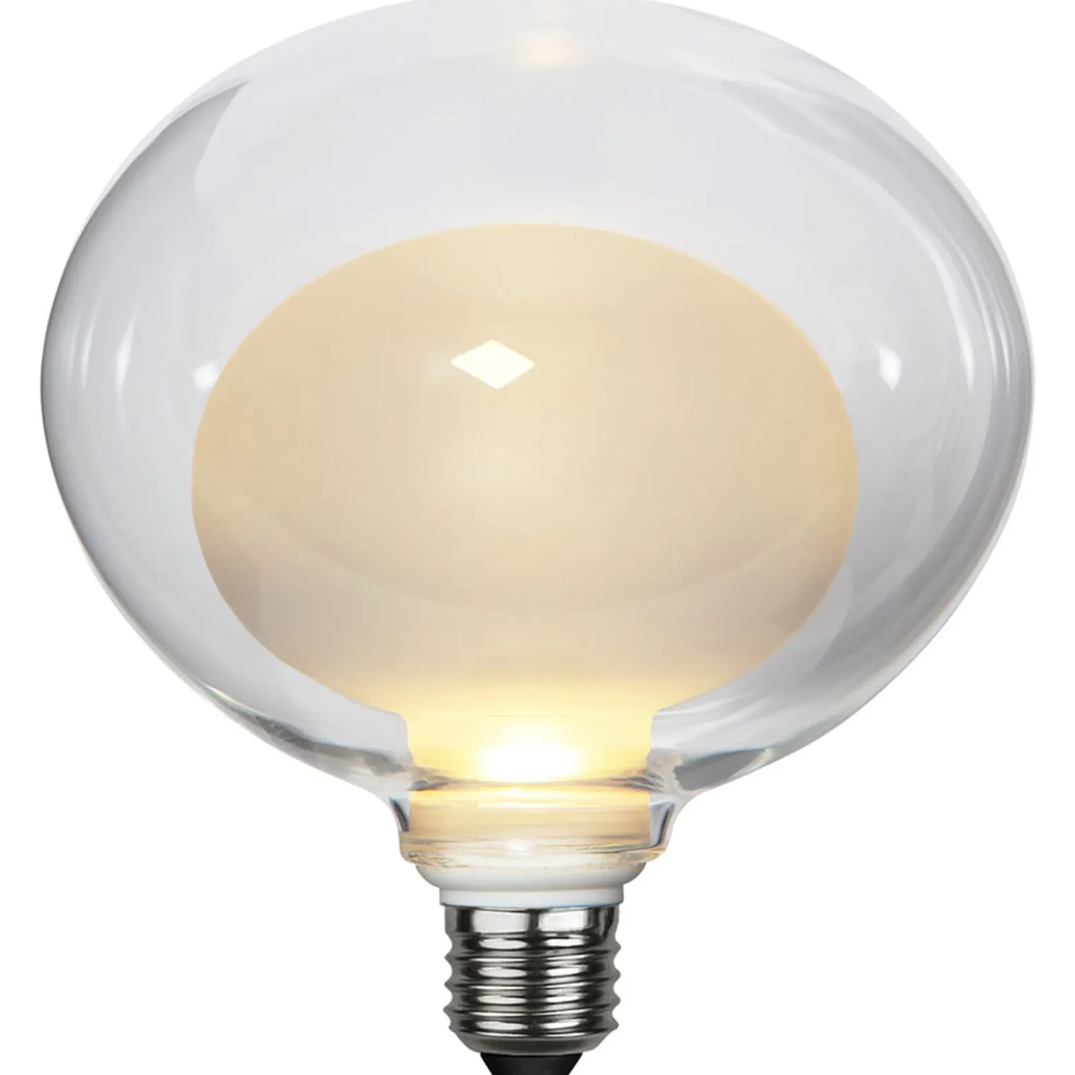 LED-lamppu Space E27 3,5W G150, opaali, 3-step dim