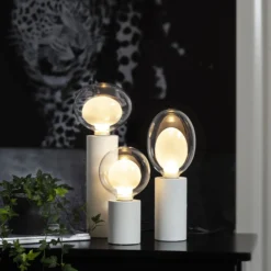 LED-lamppu Space E27 3,5W G150, opaali, 3-step dim