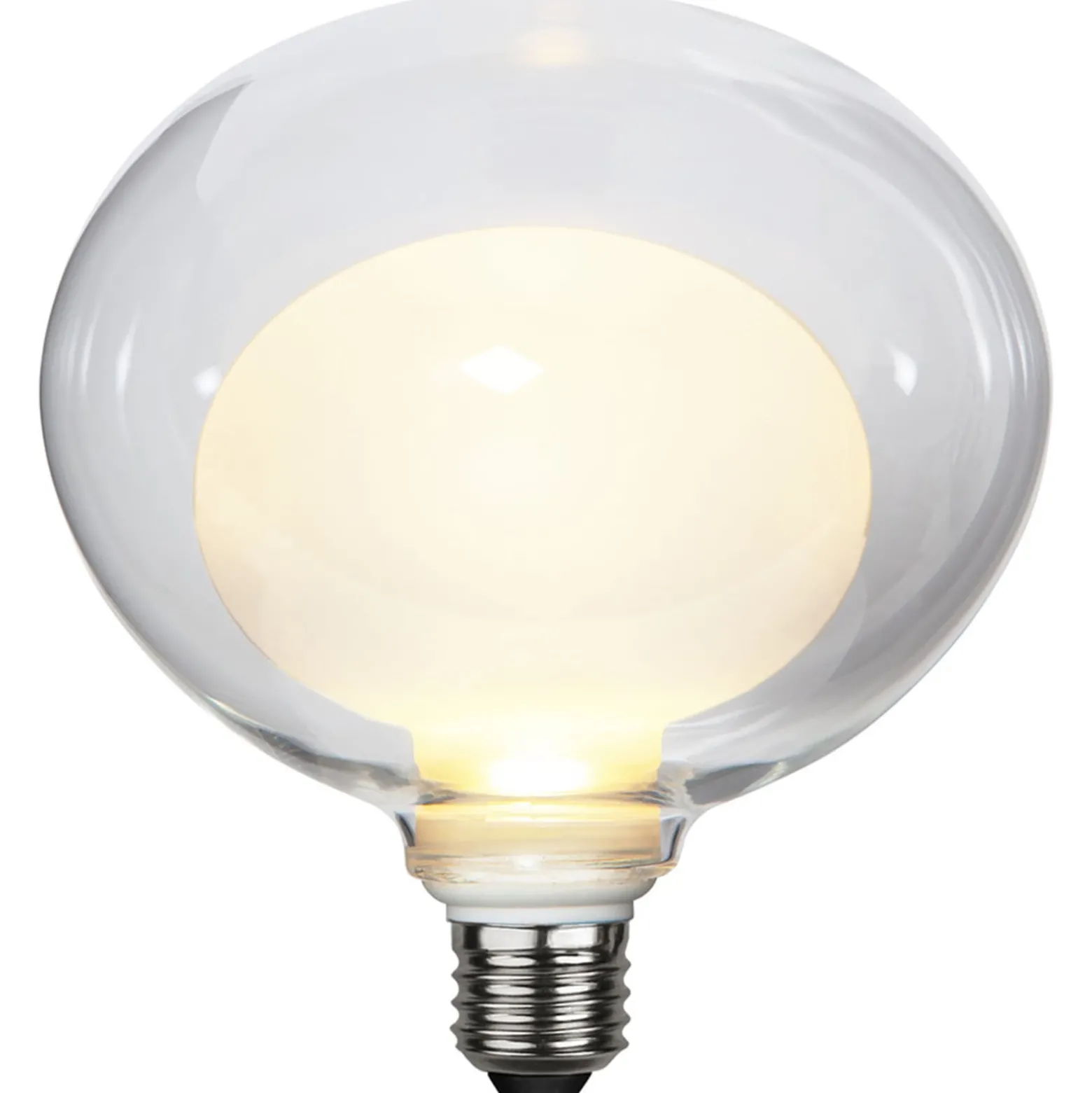 LED-lamppu Space E27 3,5W G150, opaali, 3-step dim