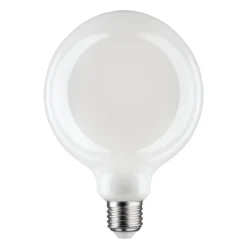 LED-lasilamppu E27 6W G125 Fil 2,700K opaali himmennettävä