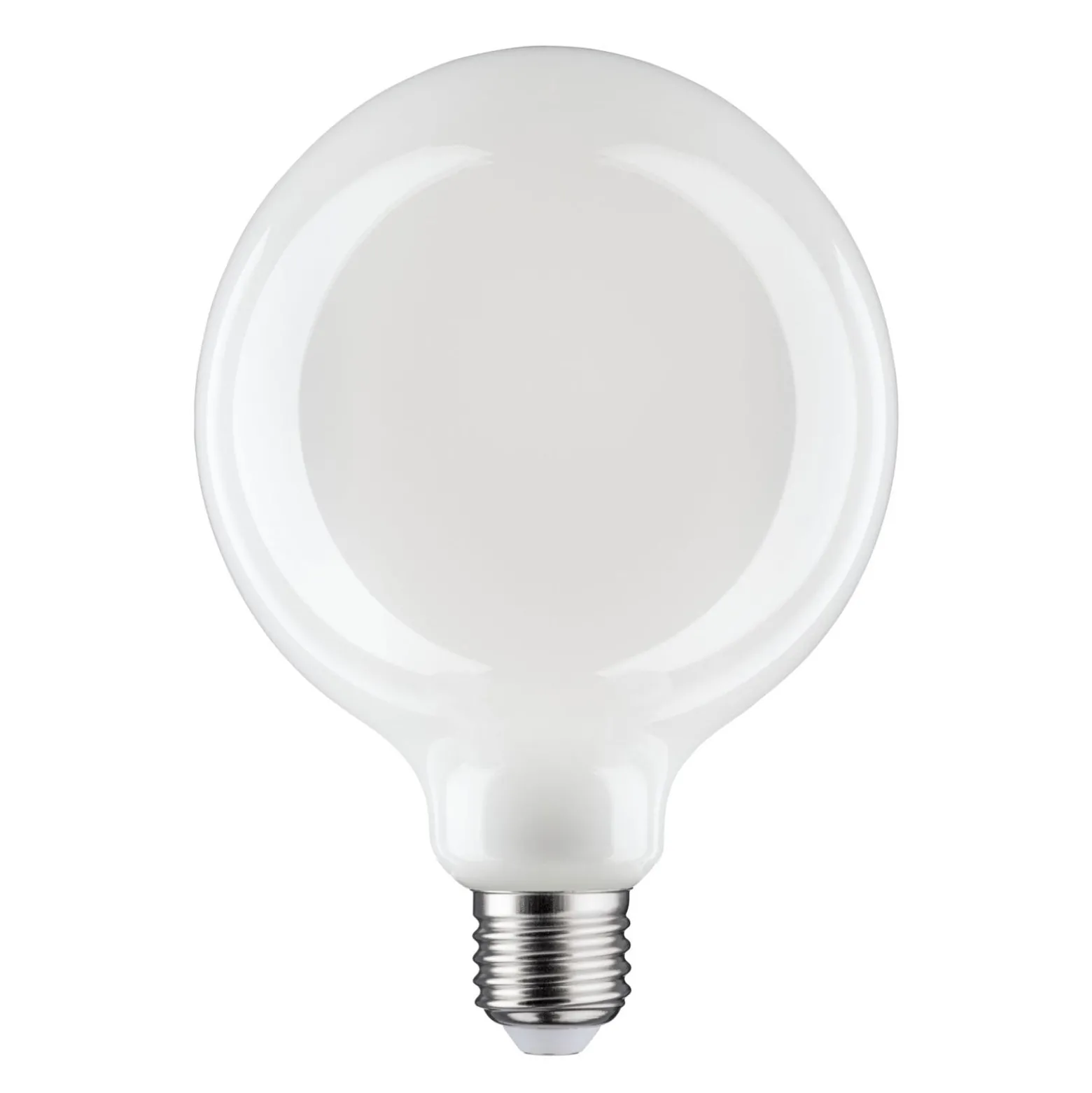 LED-lasilamppu E27 6W G125 Fil 2,700K opaali himmennettävä