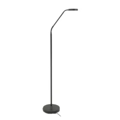 LED-lattiavalaisin Comfort, musta 135 cm metalli CCT himmennin himmennin