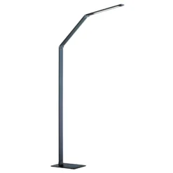 LED-lattiavalaisin Geri anturidimmeri CCT antrasiitti