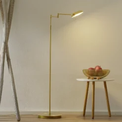 LED-lattiavalaisin Graz, messinki