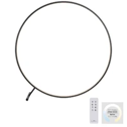 LED-lattiavalaisin Hula CCT kaukosäätimellä Ø 100cm