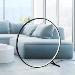 LED-lattiavalaisin Hula CCT kaukosäätimellä Ø 100cm