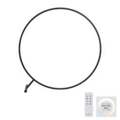 LED-lattiavalaisin Hula CCT kaukosäätimellä Ø 80 cm