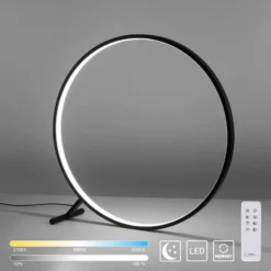 LED-lattiavalaisin Hula CCT kaukosäätimellä Ø 80 cm