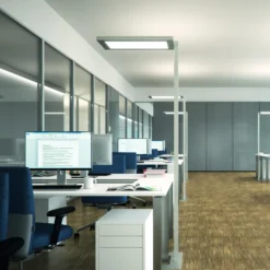 LED-lattiavalaisin Lavigo Core DPS 12500/840/R/G1, valkoinen, tunnistin
