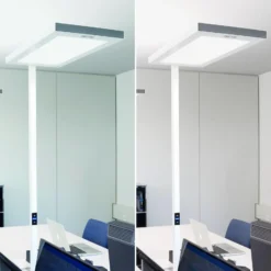 LED-lattiavalaisin Lavigo Core DPS 12500/840/R/G1, valkoinen, tunnistin