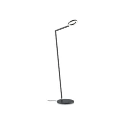 LED-lattiavalaisin Tessa-S, musta, CCT, eleohjaus