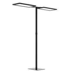 LED-lattiavalaisin Yara.double 4000K PIR, musta