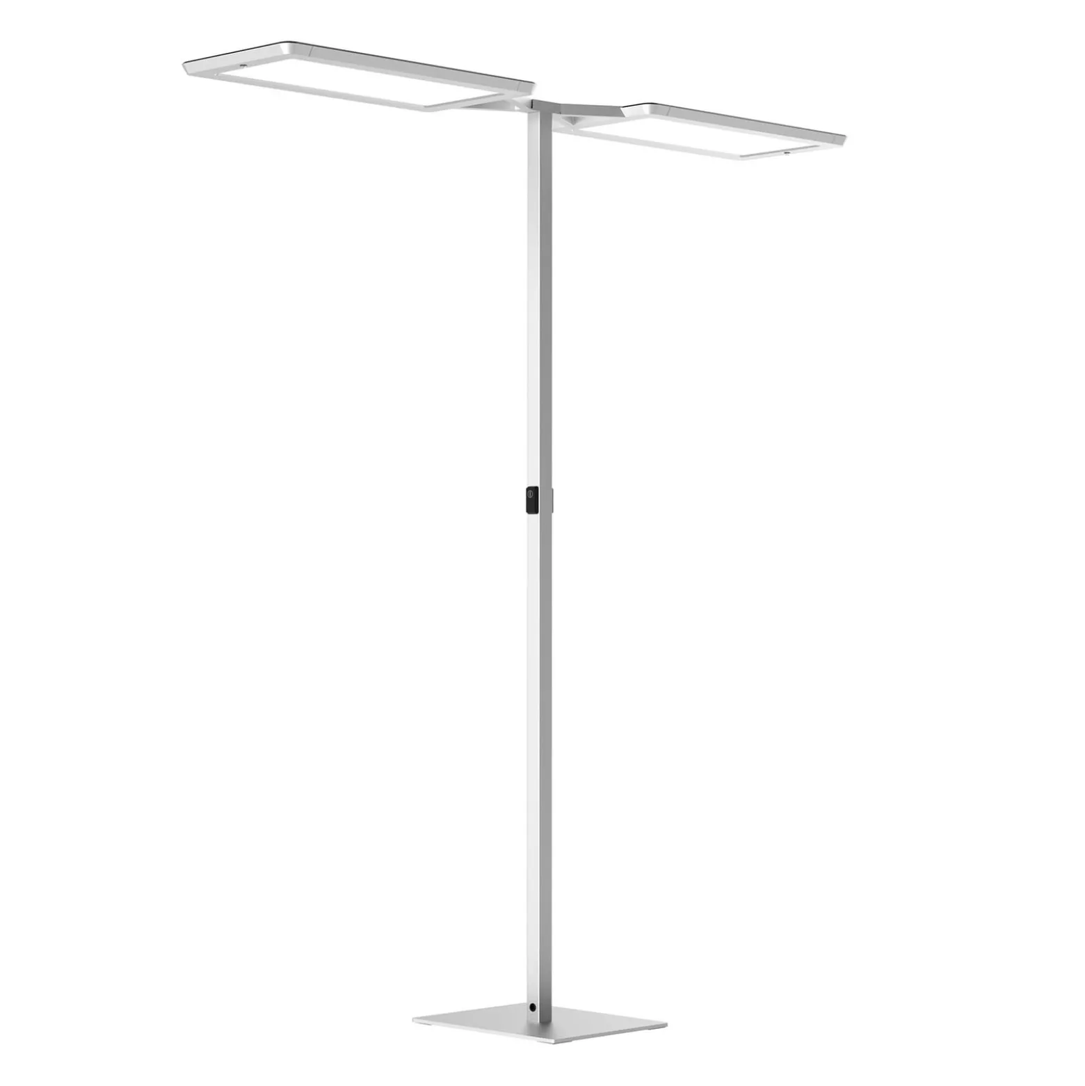 LED-lattiavalaisin Yara.double VTL, PIR, hopea