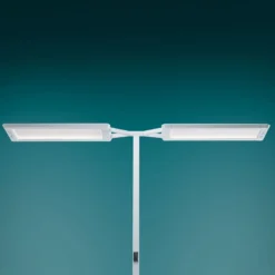 LED-lattiavalaisin Yara.double VTL, PIR, hopea